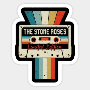 Graphic The Stone Roses Proud Name Cassette Tape Vintage Birthday Gifts Sticker